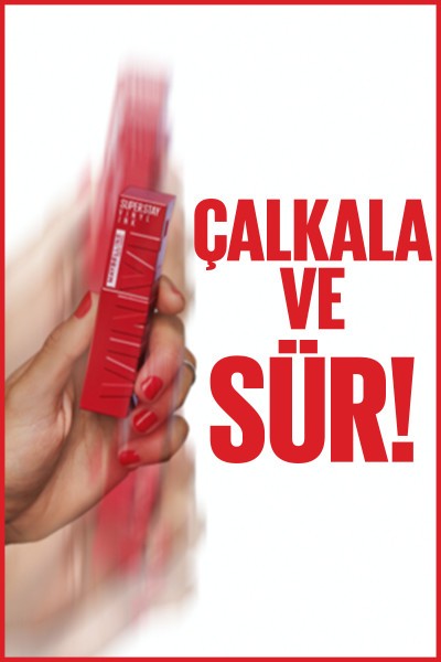 Maybelline New York Super Stay Vinyl Ink Uzun Süre Kalıcı Likit Parlak Ruj 100 Charmed