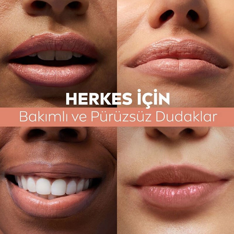 Nivea Caring Beauty Nude SPF30 Dudak Bakım Kremi 4.8 gr