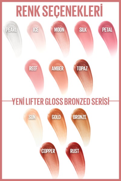 Maybelline New York Lifter Gloss Nemlendirici Dudak Parlatıcısı- 009 Topaz