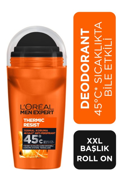 L'Oréal Paris MEN EXPERT THERMIC RESIST ANTI-PERSPIRANT ROLL ON DEODORANT 50ML
