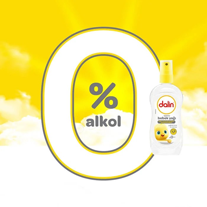 Dalin Sprey Bebek Yağı 200 ml