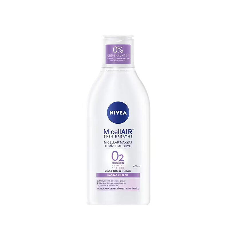 Nivea Makyaj Temizleme Suyu 400 ml Micellar Hassas Ciltler