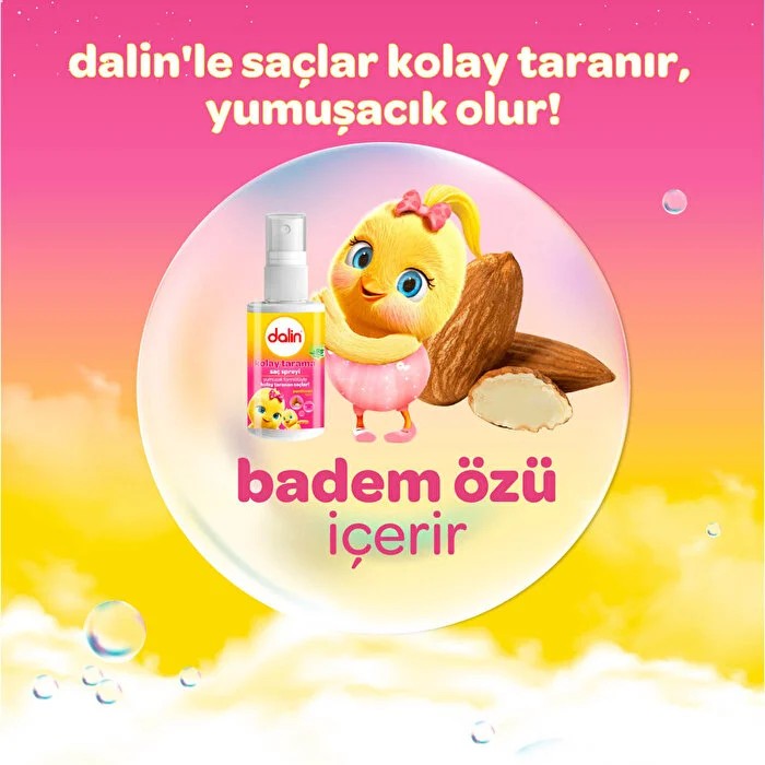 Dalin Badem Yağlı Kolay Tarama Spreyi 50 Ml