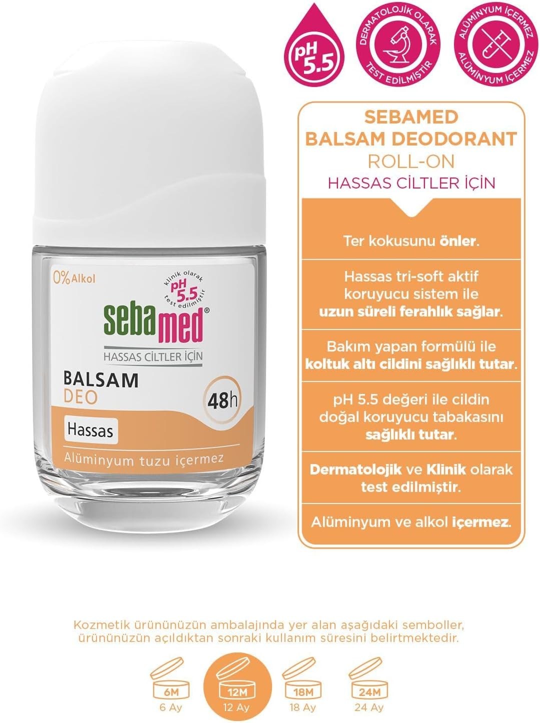 Sebamed Roll-On 50 ml Balsam