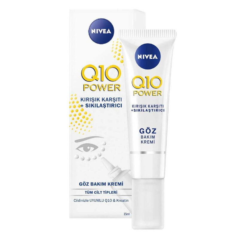 Nivea Q10 Face Cream  Göz Kremi 15 ml Power Kırışık Karşıtı
