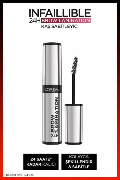 L'Oréal Paris Infaillible 24H Brow Lamination Şeffaf Kaş Sabitleyici