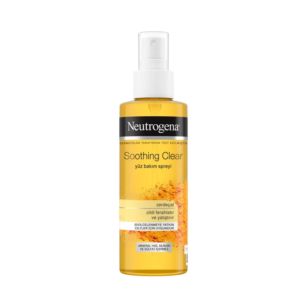 Neutrogena Yüz Bakım Spreyi 125 ml Soothing Clear