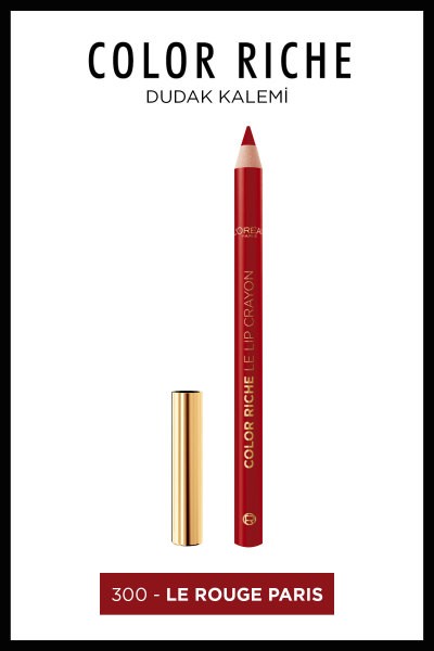 L'Oréal Paris Color Riche Dudak Kalemi - 300 Le Rouge Paris