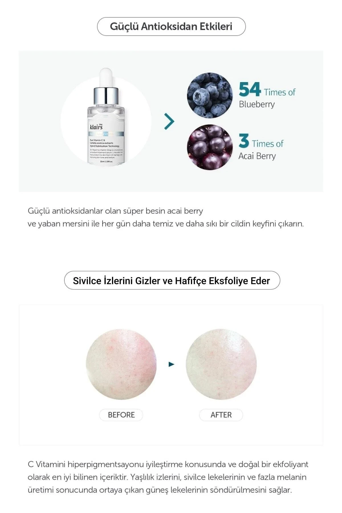 Dear Klairs Freshly Juiced %5 Vitamin C Serum Aydınlatıcı C Vitamini Serumu 35ml