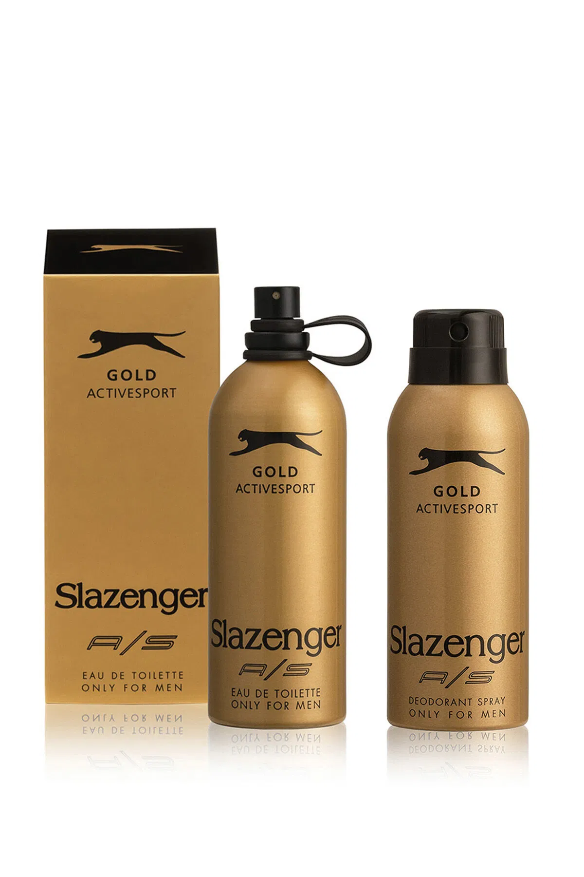 Slazenger Active Sport Gold EDT 125 ml Erkek Parfümü + 150 ml Deodorant Seti