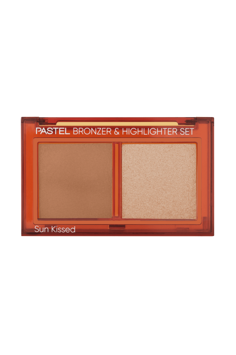 Pastel Bronzer&Highlighter Set Sun Kissed - Bronzlaştırıcı Ve Aydınlatıcı 01 Natural Bronze & Soft Glow