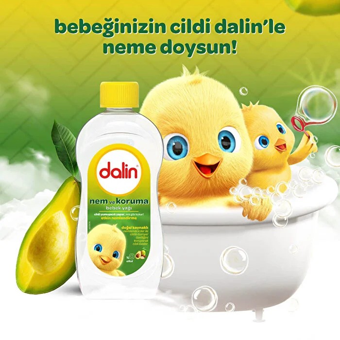 Dalin Bebek Yağı Nem ve Koruma 300 Ml