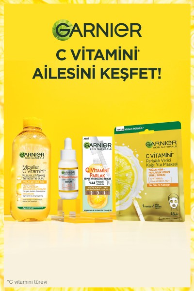 Garnier Micellar C Vitamini Kusursuz Makyaj Temizleme Suyu 400ml