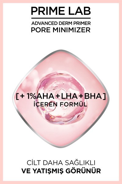L'Oréal Paris Prime Lab Pore Minimizer Gözenek Küçültücü AHA ve BHA İçeren Primer