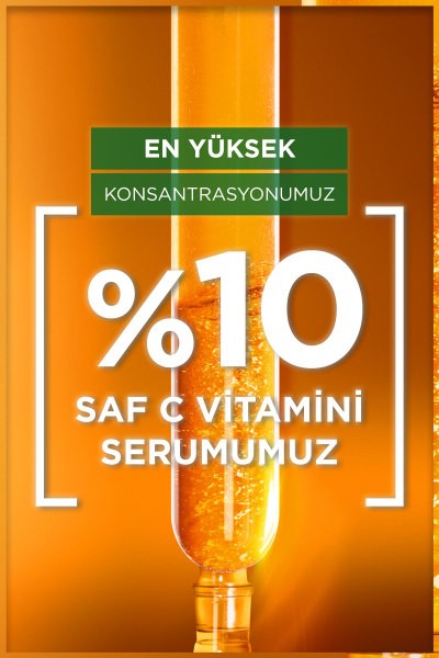 Garnier C Vitamini Süper Aydınlatıcı Gece Serumu