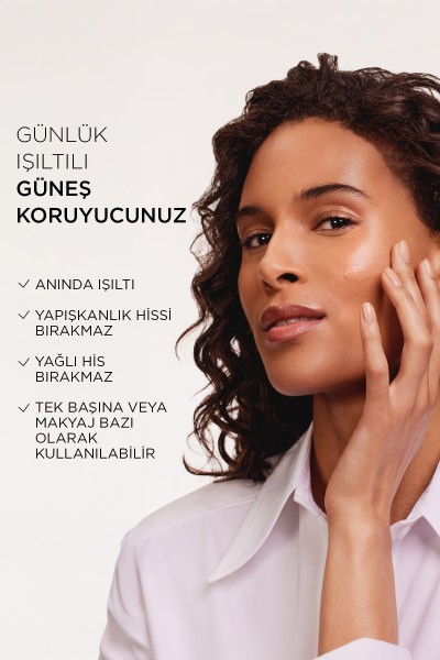 L'Oréal Paris Bright Reveal Spf 50+ Koyu Leke Karşıtı Renkli Fluid Günlük Yüz Güneş Kremi 50ml - Medium