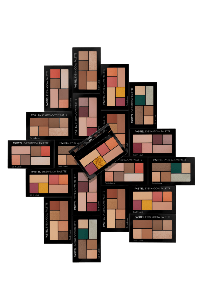 Pastel Eyeshadow Palette So In Love - Far Paleti 202 Nude Dress