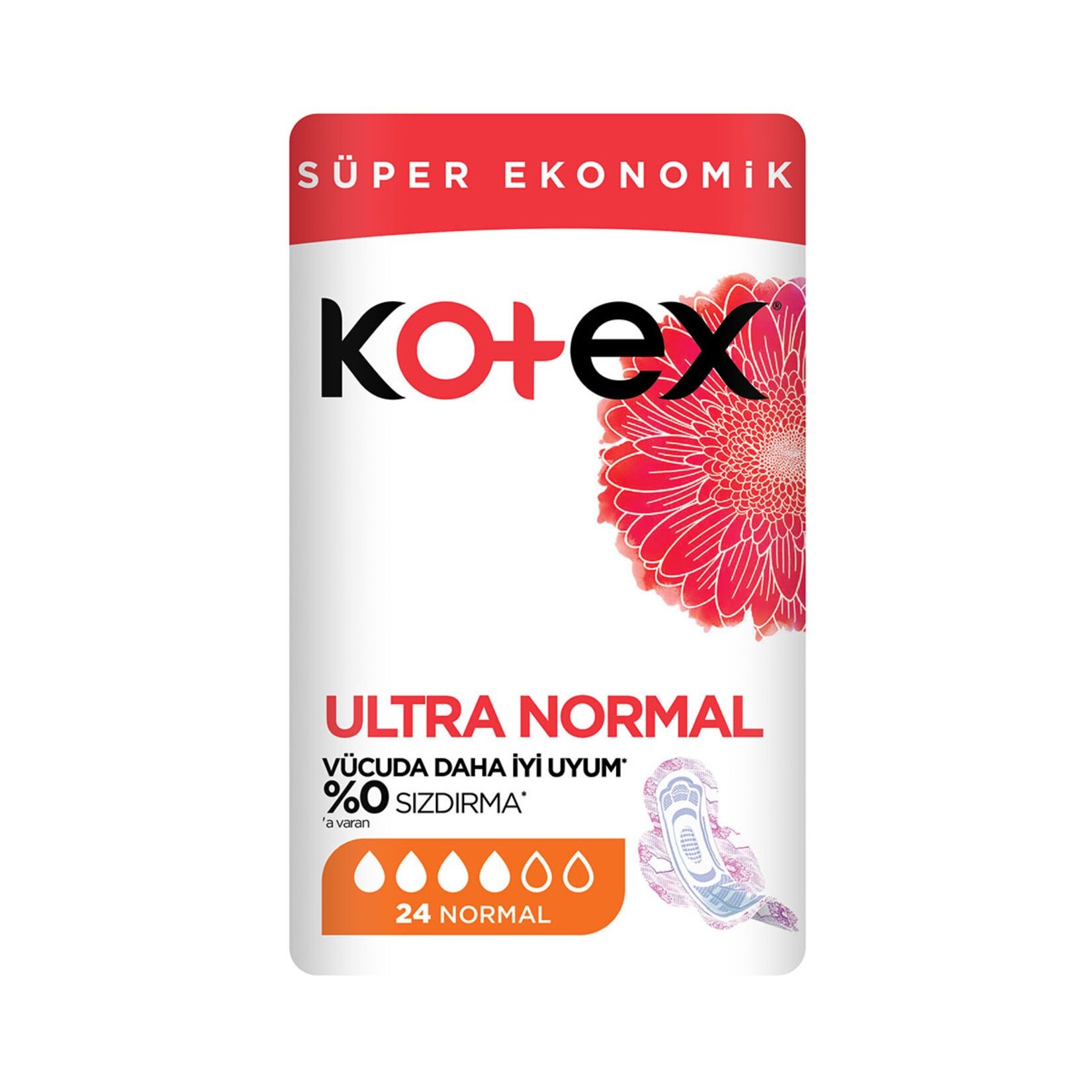 Kotex Ultra Quadro Normal 24'lü