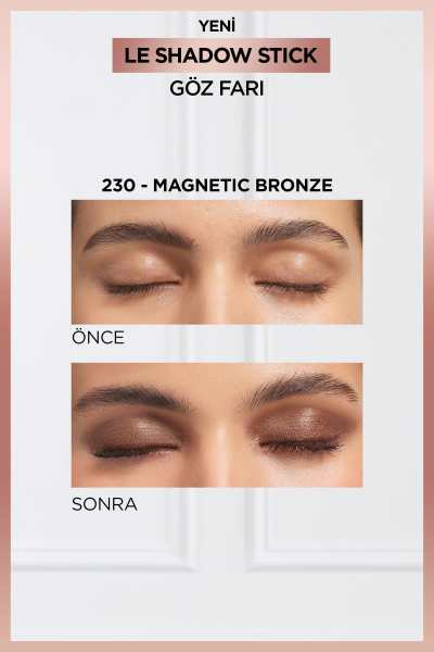 L'Oréal Paris Le Shadow Stick Göz Farı - 230 Magnetic Bronze
