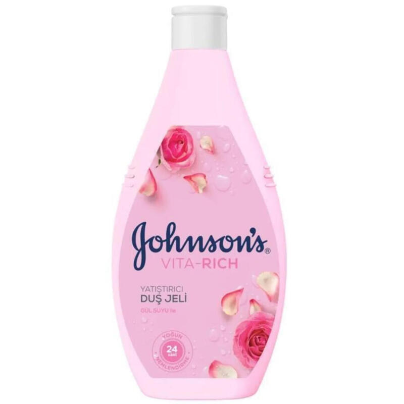 Johnsons Vita-Rich Gül Suyu Yatıştırıcı Duş Jeli 400 ml