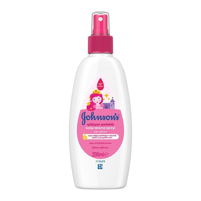 Johnsons Baby Kolay Tarama Spreyi 200 ml Işıldayan Parlaklık Serisi
