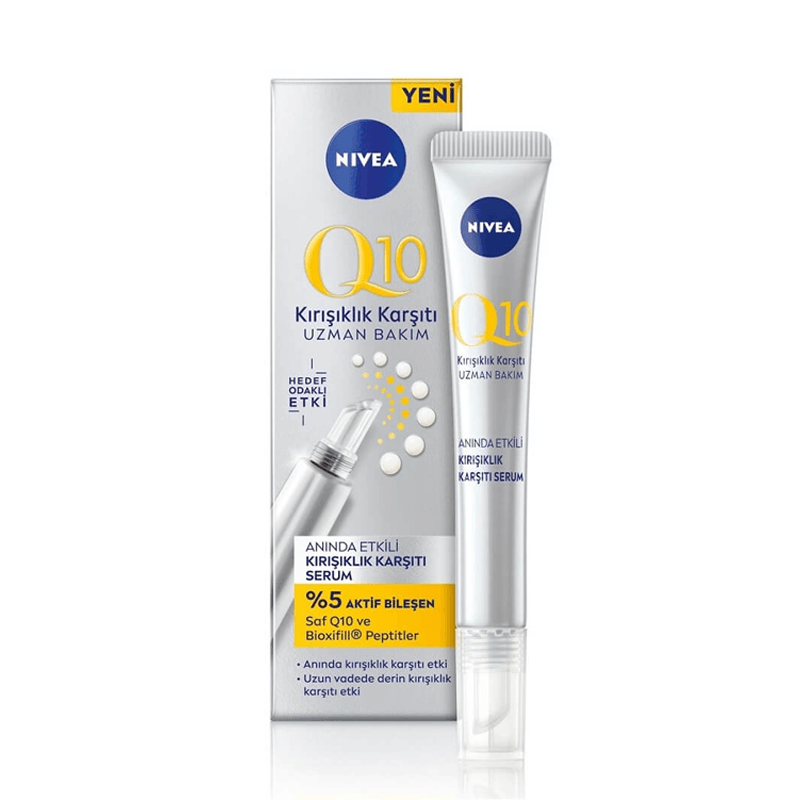 Nivea Yüz Bakım Q10 Anında Etkili Kırışık Karşıtı Serum 15 ml