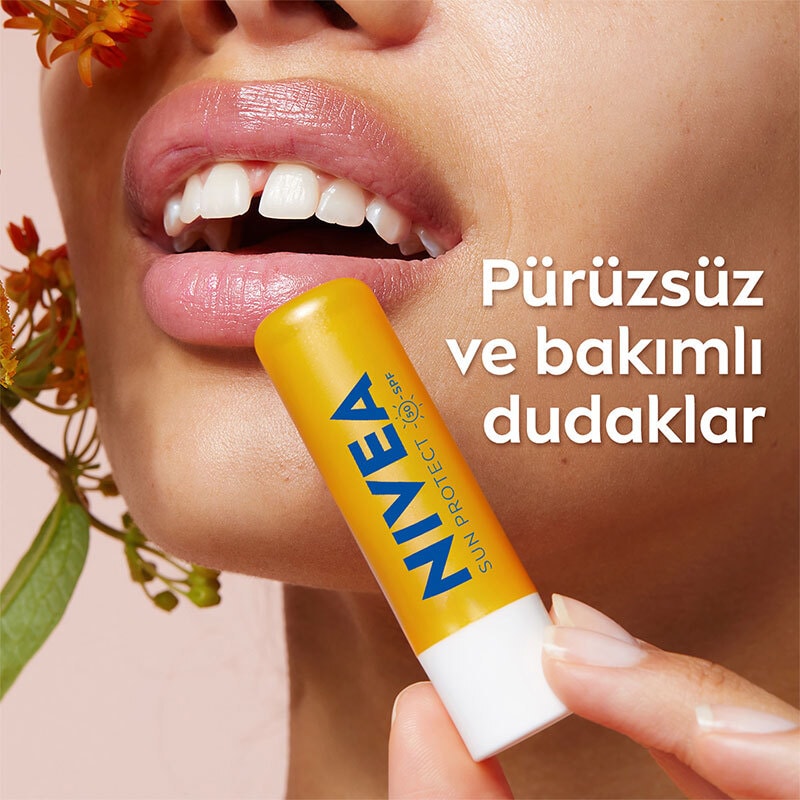 Nivea Sun SPF50 Yüksek Güneş Koruyucu Dudak Bakım Kremi 4.8 gr