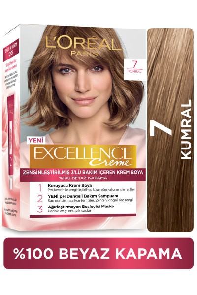 L’Oréal Paris Excellence Creme 7 Kumral Saç Boyası