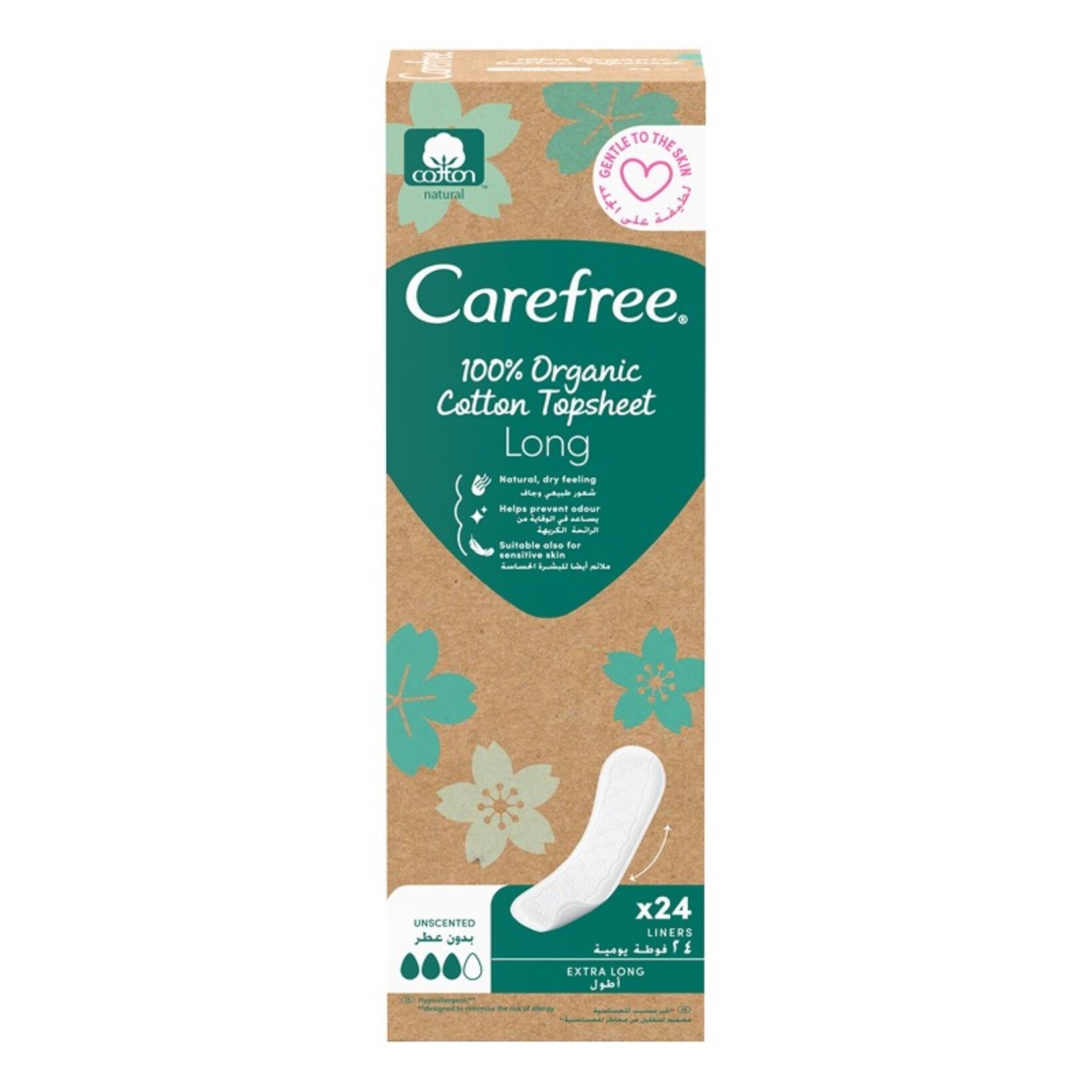 Carefree Organic Long 24'lü