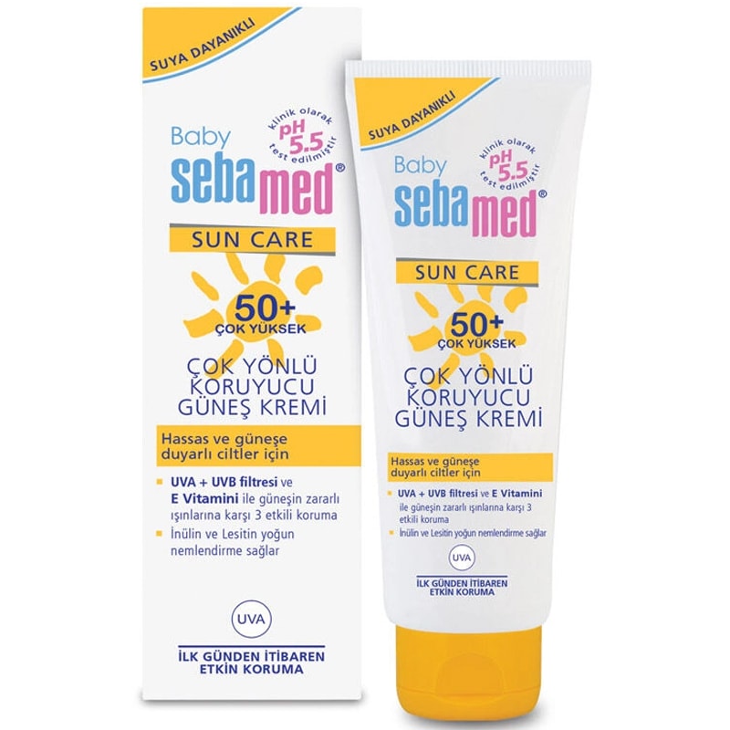 Sebamed Baby Sun Cream SPF 50+ Bebekler İçin Güneş Kremi 75ml