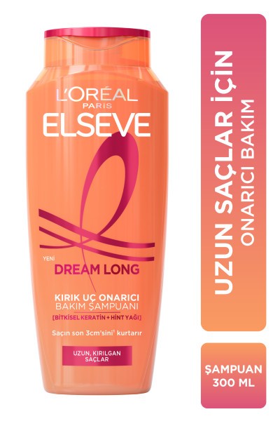 L'Oreal Paris Elseve Dream Long Onarıcı Bakım Şampuanı 300 ml