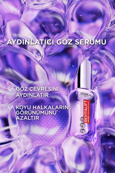 L'Oréal Paris Revitalift Filler Aydınlatıcı Göz Serumu 20ml