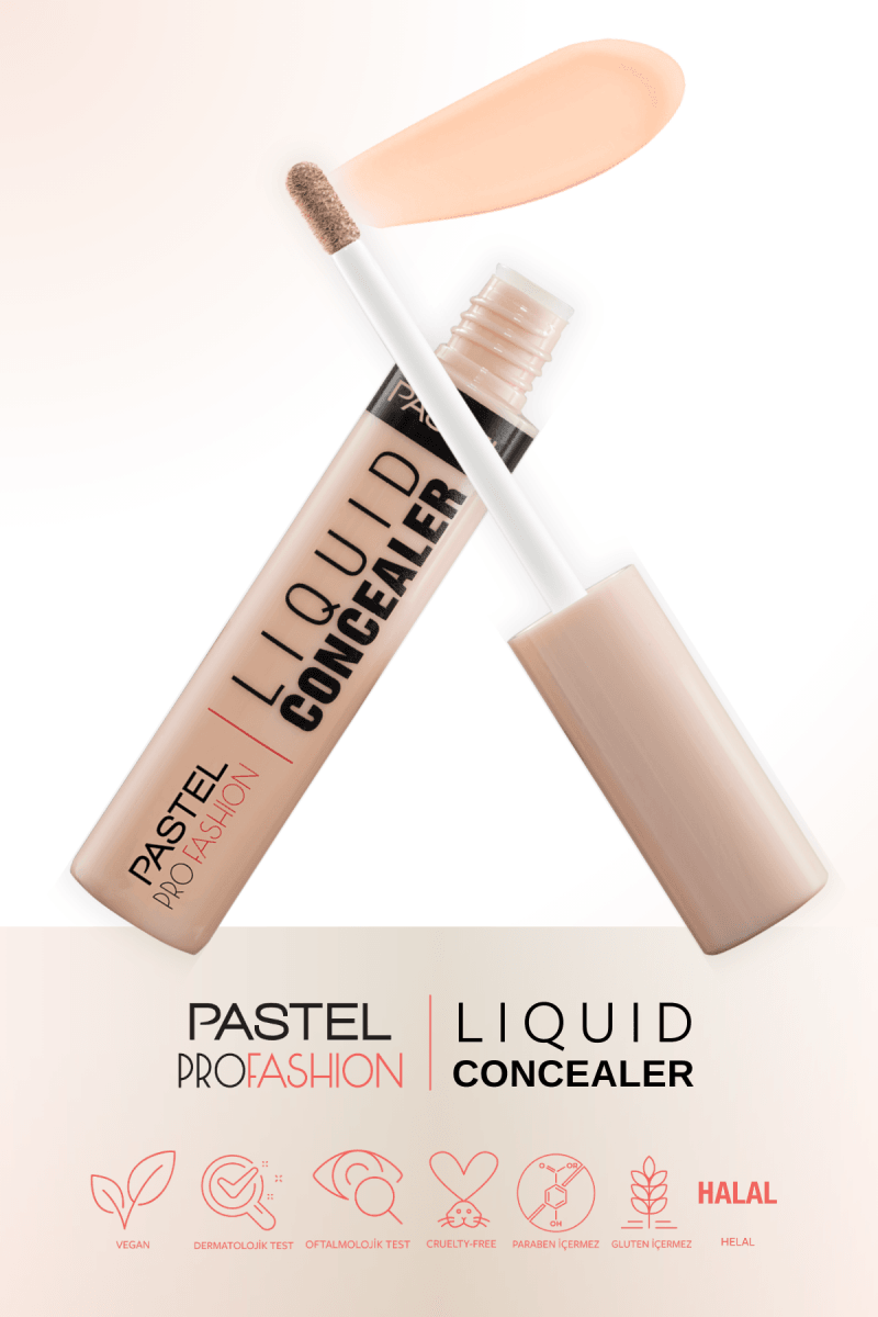 Pastel Liquid Concealer - Likit Hata Örtücü 104 Tan