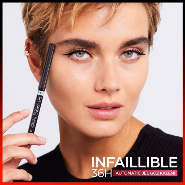 L'Oréal Paris Infaillible Automatic Jel Göz Kalemi - Mat Siyah