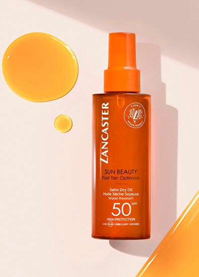 Lancaster Sun Beauty Fast Tan Optimizer Satin Dry Oil SPF30 150 ml Bronzlaşma Yağı