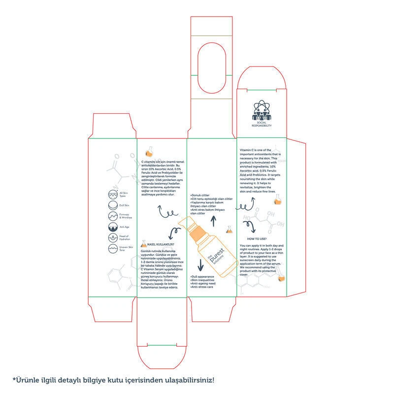 The Purest Solutions Brightening + Lightening Vitamin C Serum 30 ml