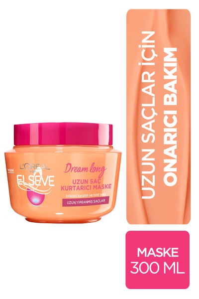 L'Oréal Paris Elseve Dream Long Uzun Saç Kurtarıcı Maske 300ml