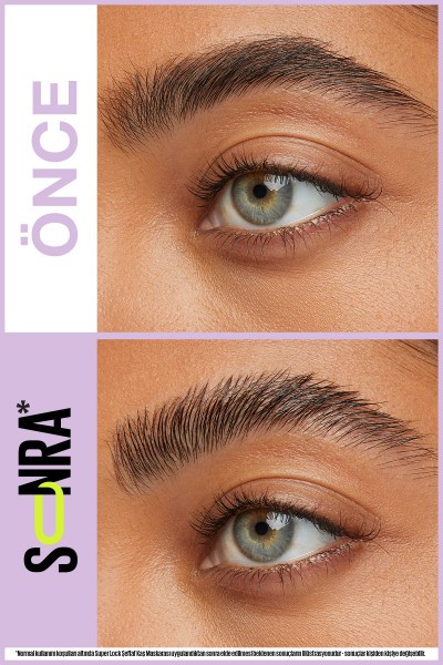 Maybelline New York Super Lock Brow Glue Kaş Sabitleyici Maskara - Deep Brown