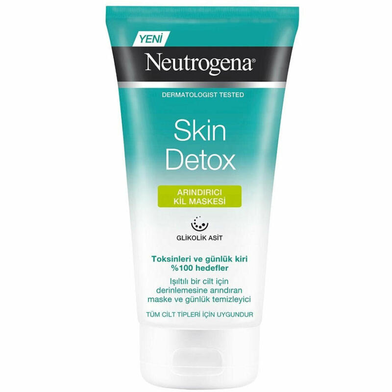 Neutrogena Skin Detox Arındırıcı Kil Maskesi 150ml