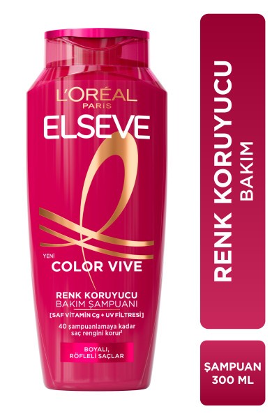 L'Oréal Paris Elseve Colorvive Renk Koruyucu Bakım Şampuanı 300 ml
