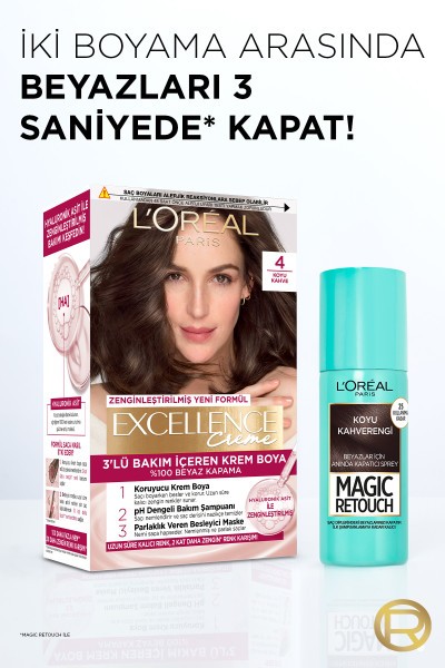 L’Oréal Paris Magic Retouch Beyaz Saçlar İçin Kapatıcı Sarı Saç Spreyi 75 Ml