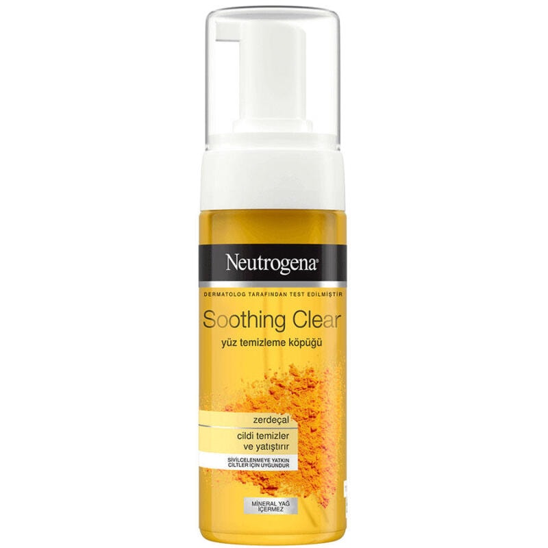 Neutrogena Soothing Clear - Yüz Temizleme Köpüğü 125ml