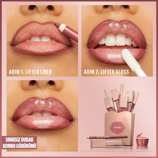 Maybelline New York Lifter Liner Dudak Kalemi- 09 Peaking