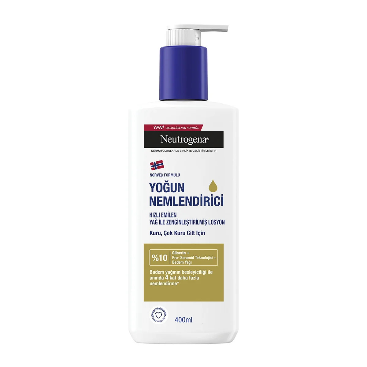 Neutrogena Yağ İle Zenginleştirilmiş Vücut Losyonu 400 ml