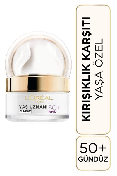 L'Oréal Paris Yaş Uzmanı 50+ Kırışıklık Karşıtı Yenileyici Krem