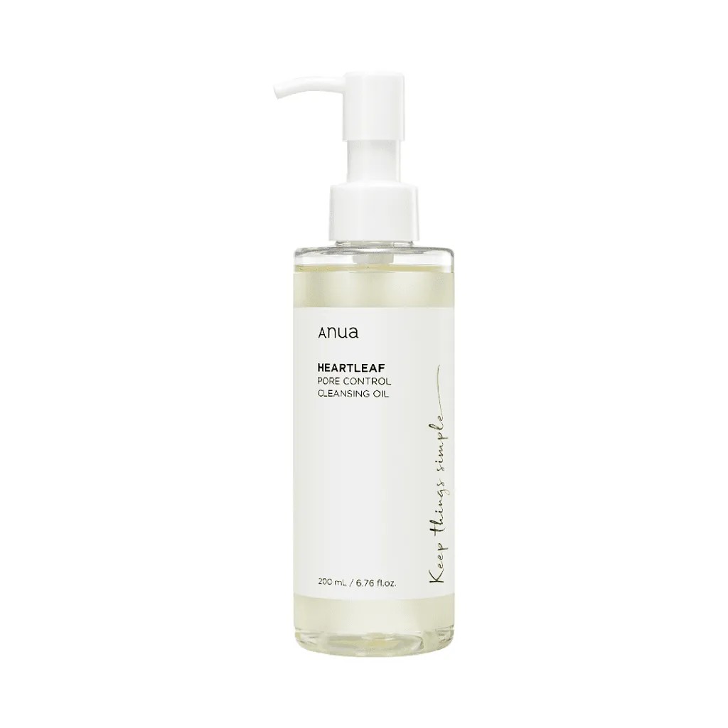 Anua – Heartleaf Pore Control Cleansing Oil (Siyah ve Beyaz Nokta Karşıtı Gözenek Temizleyici Yağ) 200 ml