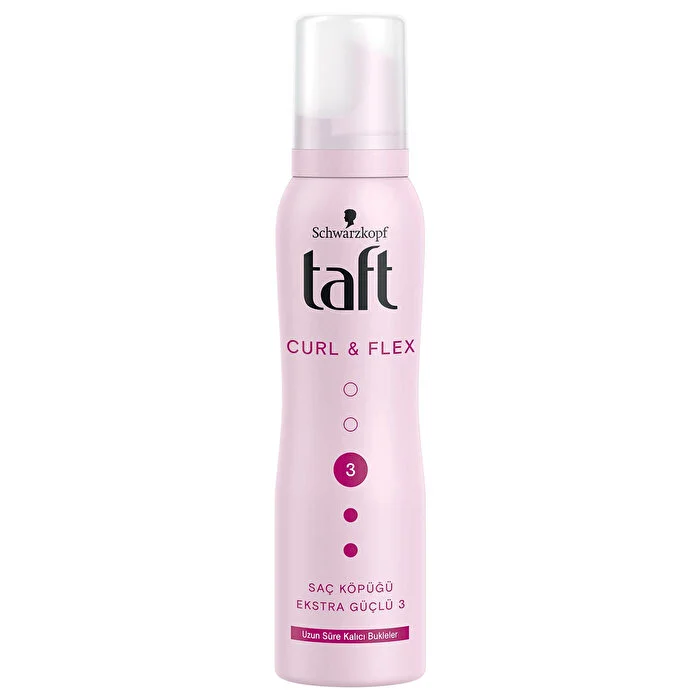 Taft Saç Köpüğü Curl&Flex 150 ml 