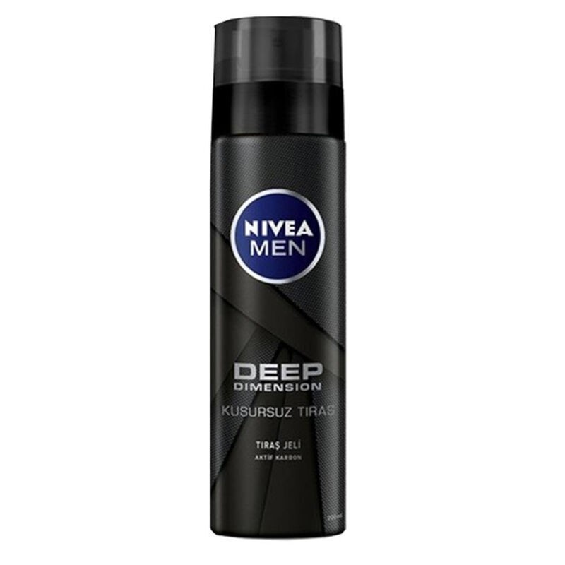 Nivea Men Deep Dimension Tıraş Jeli Kusursuz Tıraş 200 Ml