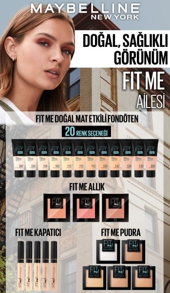 Maybelline New York Fit Me Kapatıcı - 15 Fair