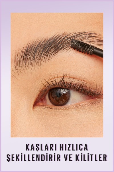 Maybelline New York Super Lock Brow Glue Kaş Sabitleyici Maskara - Taupe